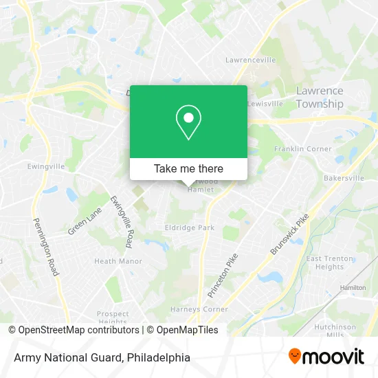 Army National Guard map