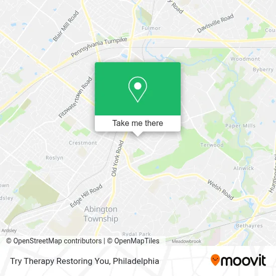 Try Therapy Restoring You map