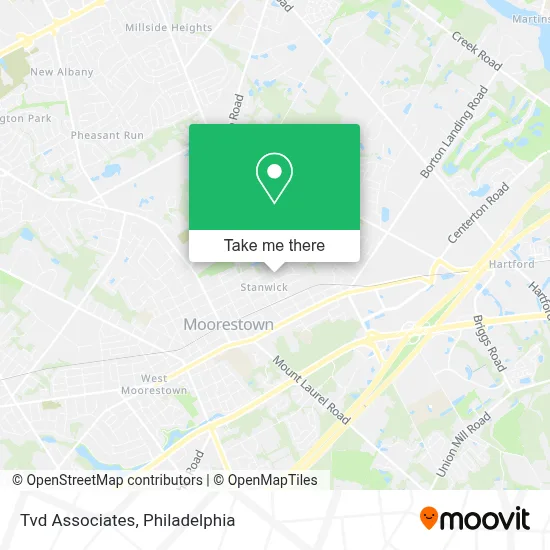 Tvd Associates map