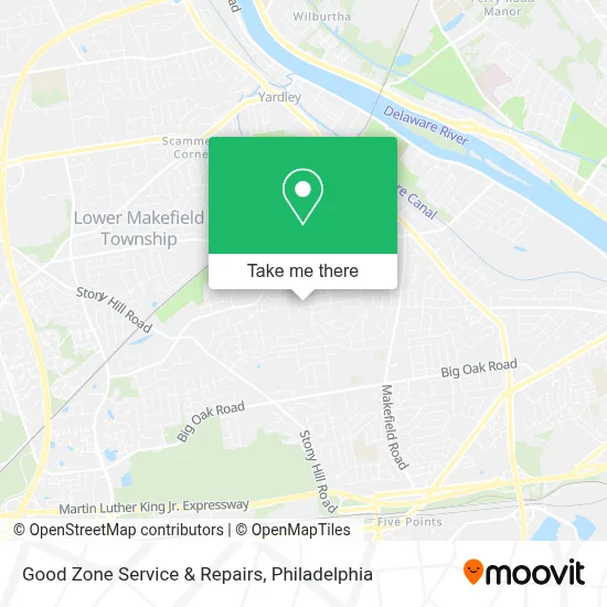 Good Zone Service & Repairs map