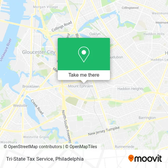 Tri-State Tax Service map