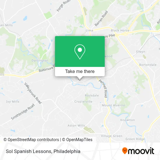 Sol Spanish Lessons map