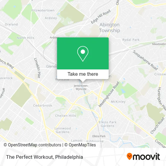 The Perfect Workout map