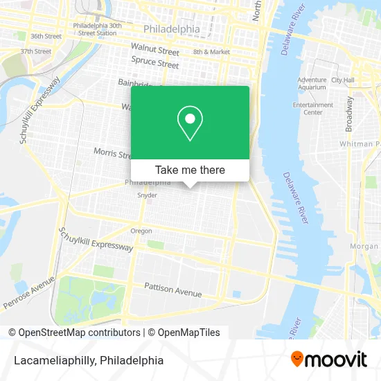 Lacameliaphilly map