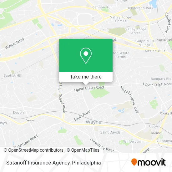 Satanoff Insurance Agency map