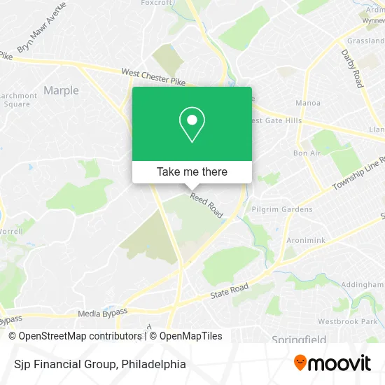 Sjp Financial Group map