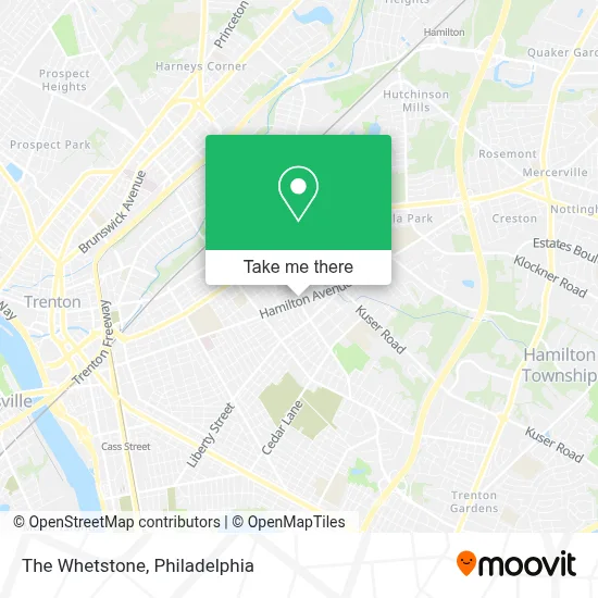 The Whetstone map