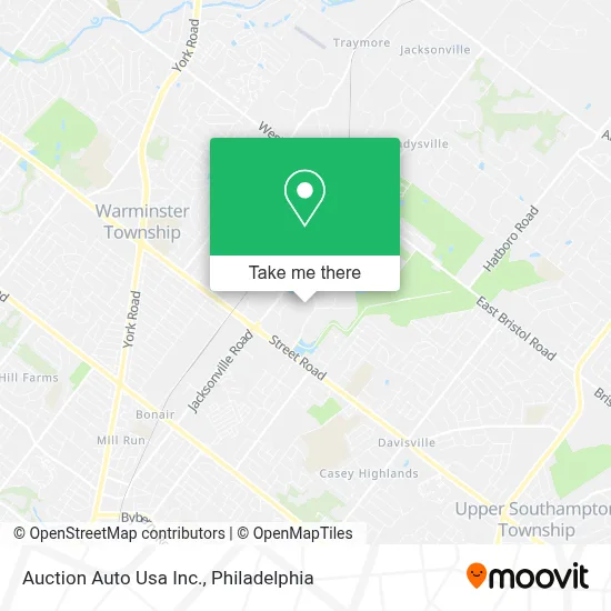 Auction Auto Usa Inc. map
