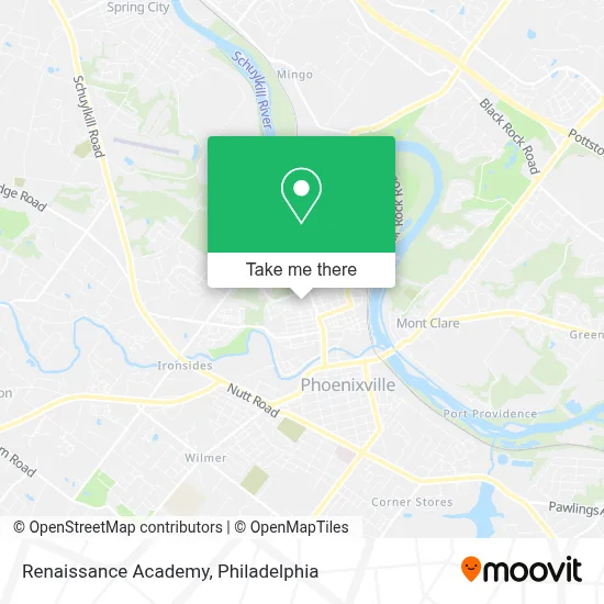 Renaissance Academy map