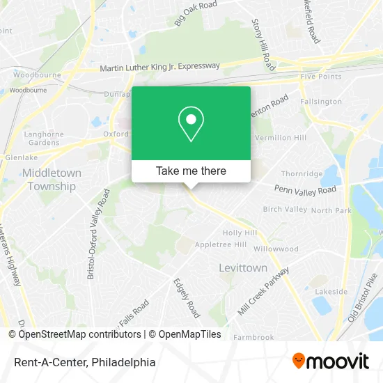 Rent-A-Center map