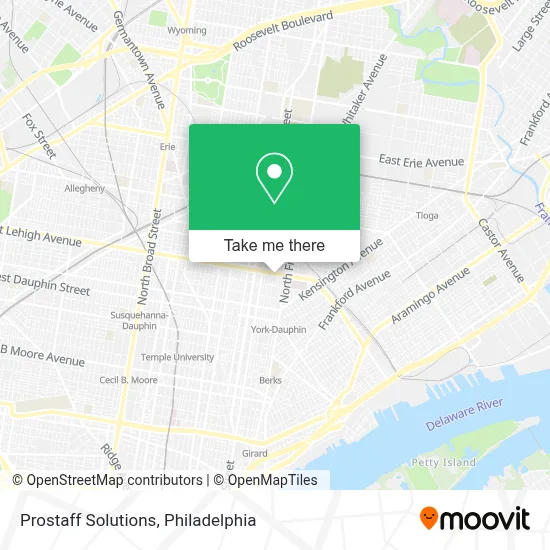Prostaff Solutions map