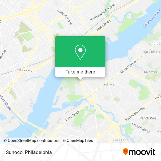 Sunoco map