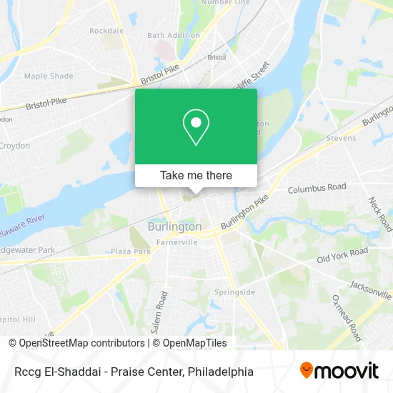 Rccg El-Shaddai - Praise Center map