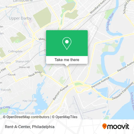 Rent-A-Center map