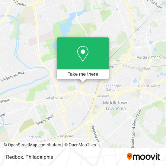 Redbox map