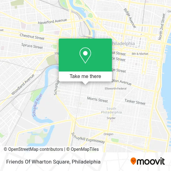 Friends Of Wharton Square map