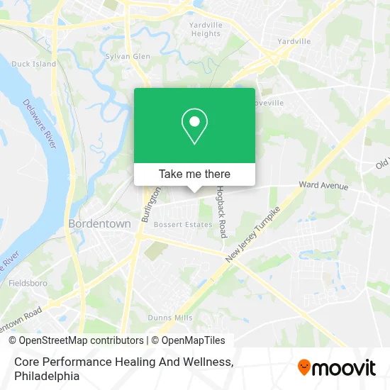 Core Performance Healing And Wellness map