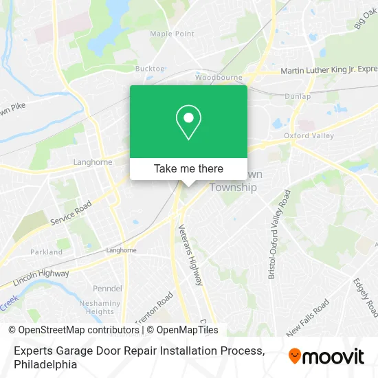 Experts Garage Door Repair Installation Process map
