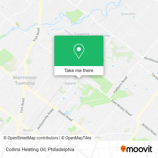 Collins Heating Oil map