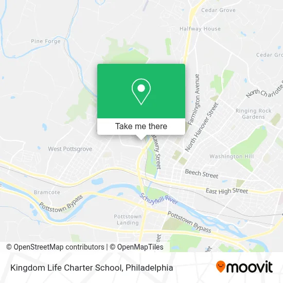 Kingdom Life Charter School map