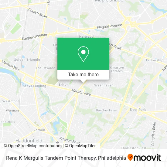 Rena K Margulis Tandem Point Therapy map