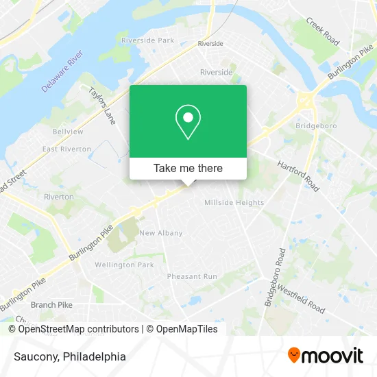 Saucony map