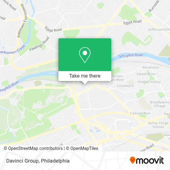 Davinci Group map