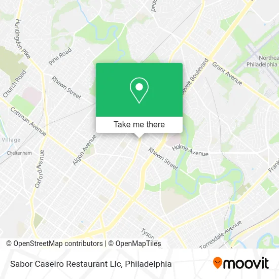 Sabor Caseiro Restaurant Llc map