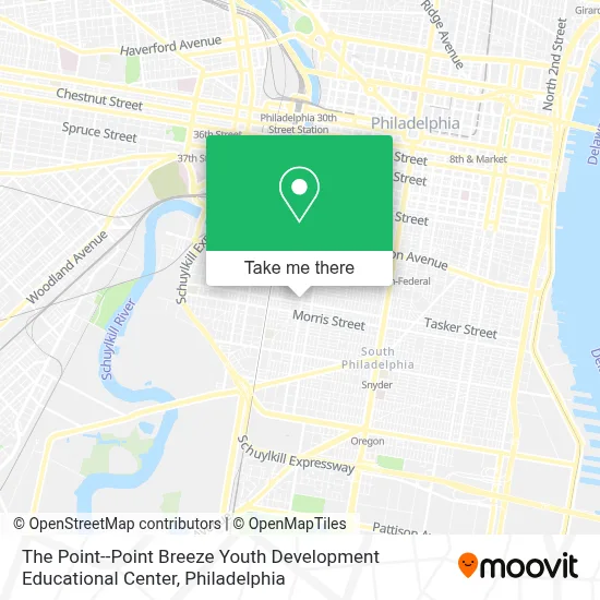 The Point--Point Breeze Youth Development Educational Center map