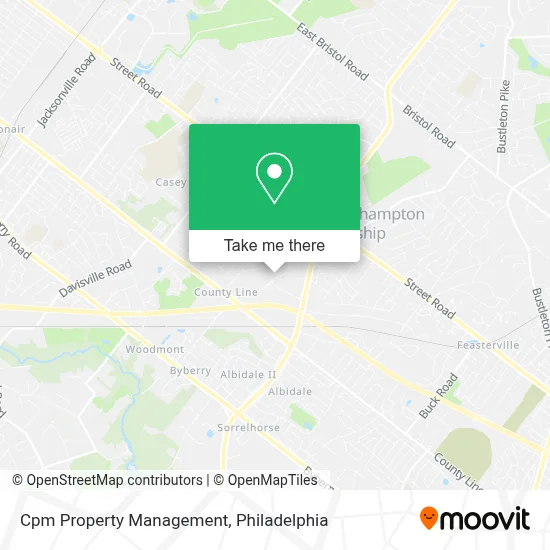 Cpm Property Management map