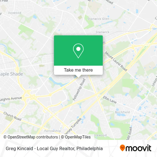 Greg Kincaid - Local Guy Realtor map