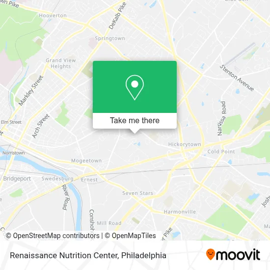 Renaissance Nutrition Center map