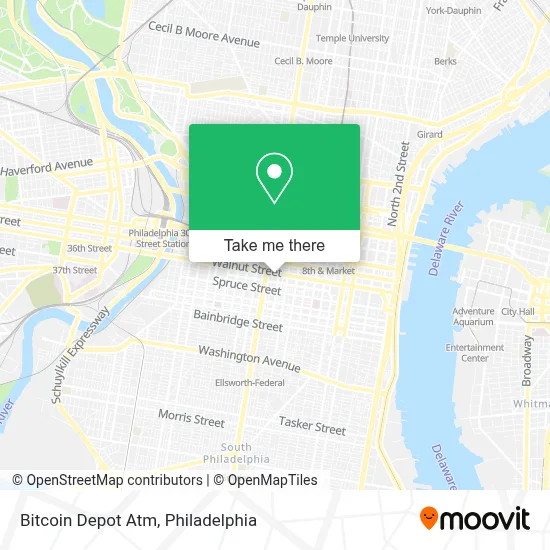 Bitcoin Depot Atm map