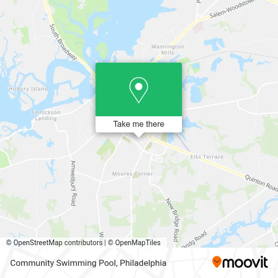 Community Swimming Pool map