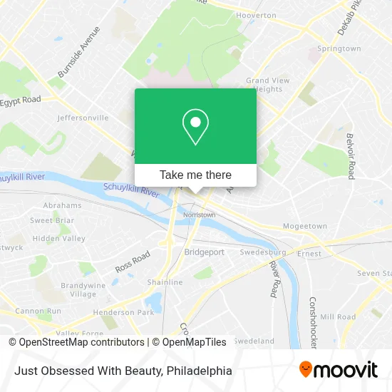 Just Obsessed With Beauty map