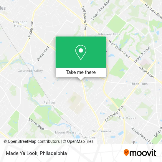 Made Ya Look map