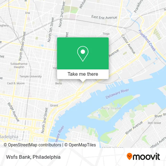 Wsfs Bank map