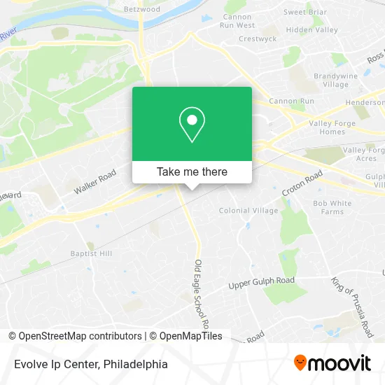 Evolve Ip Center map