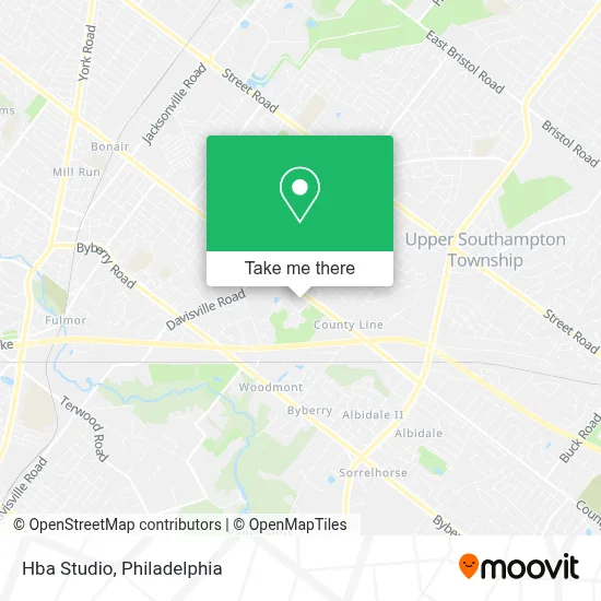 Hba Studio map