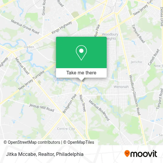 Jitka Mccabe, Realtor map