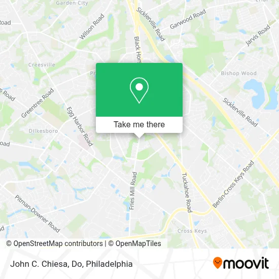 John C. Chiesa, Do map