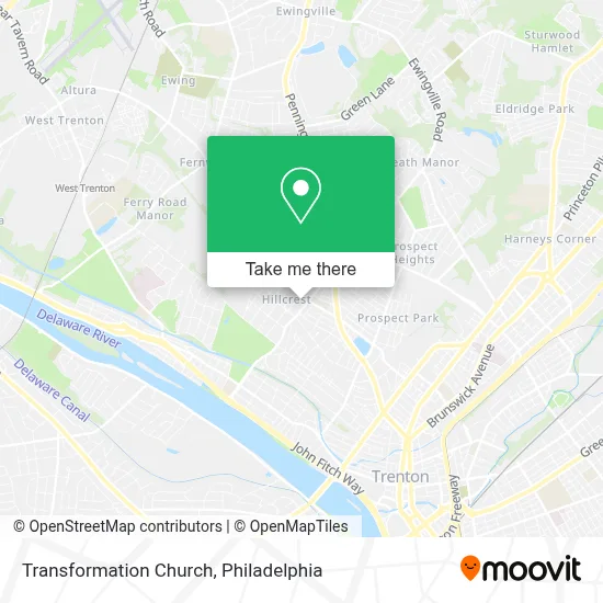 Transformation Church map