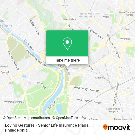 Loving Gestures - Senior Life Insurance Plans map