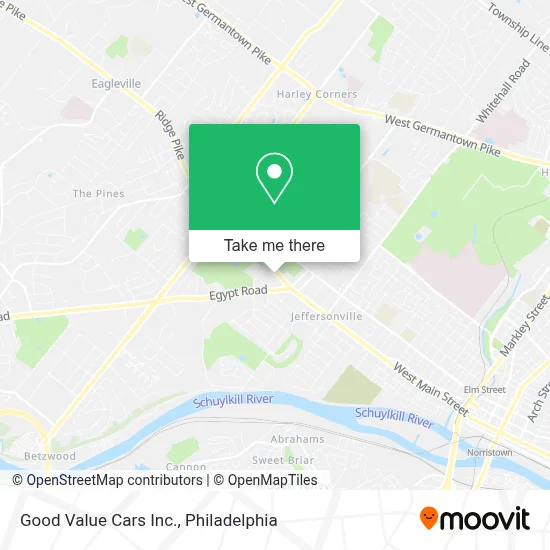 Good Value Cars Inc. map