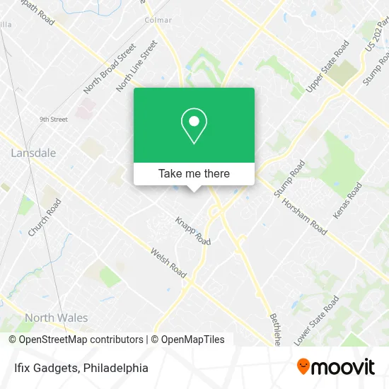 Ifix Gadgets map
