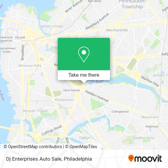 Dj Enterprises Auto Sale map
