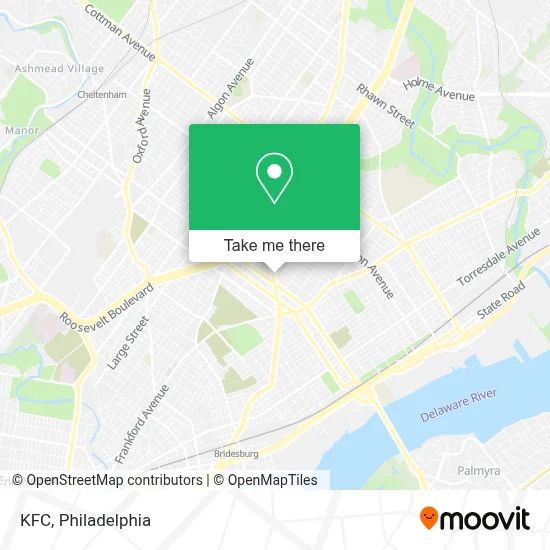 Kfc map