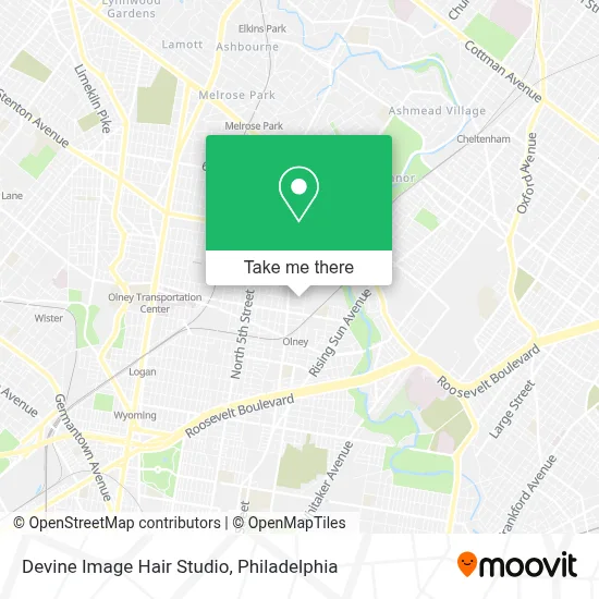 Devine Image Hair Studio map