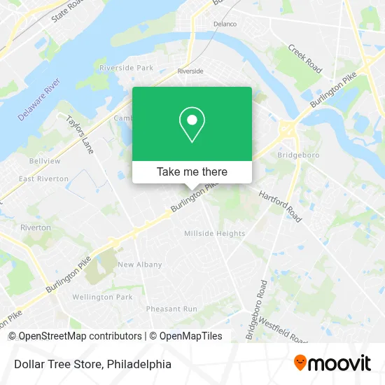 Dollar Tree Store map