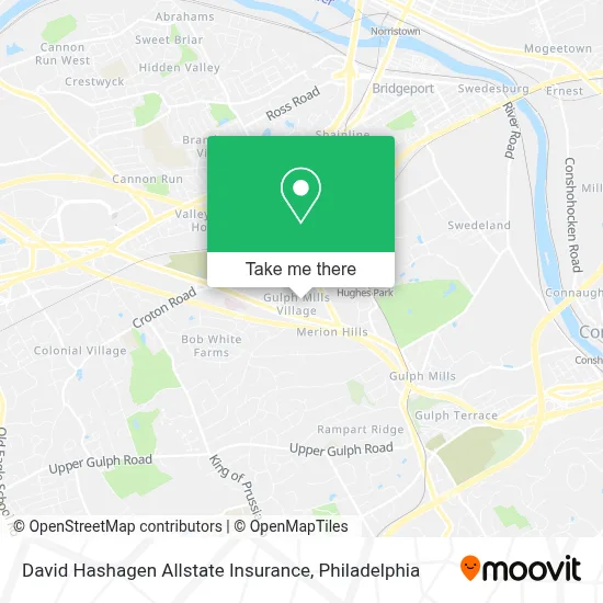 David Hashagen Allstate Insurance map